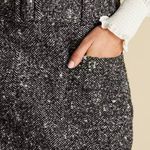 Amour Vert NWOT Ira Tweed Miniskirt Belted Grey Size 6 Photo 3