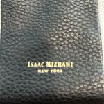 Isaac Mizrahi  whit with black stripe clutch Photo 6