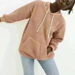 Madewell teddy bear sweatshirt with hood Photo 0