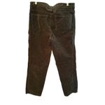 Democracy ‎ "Ab"Solution Slim Straight Ankle Corduroy Pants Green Size 12 Photo 3