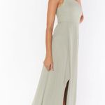 Show Me Your Mumu  Shannon one shoulder bridesmaid dress in moss green Photo 2