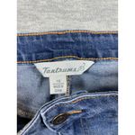 Tantrums‎ Womens Jeans 16 Embroidered Floral Denim Blue Stretch Photo 3