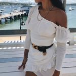 Majorelle Deborah Mini Dress in White
 Photo 2