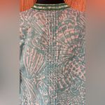 Lilly Pulitzer  Sarasota Beaded Tunic Top in Shorely‎ Blue & Sea Cups Size XS Photo 7