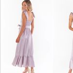 Show Me Your Mumu NEW w/o tags✨ Claire midi dress. Dusty purple Luxe Satin Photo 2