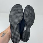 Taryn Rose  KELSEY DEMI WEDGE COMFORT in navy fabric sz 34 Photo 4