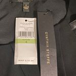 Cynthia Steffe NWT  Black Mini Dress With Faux Leather Photo 10