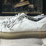 P448  John Leather Clear Gum Sole Sneaker‎ Lace Up Casual Size 8 Photo 8