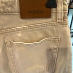 Hidden Beige Jeans size 26 Tan Photo 3