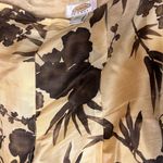 Talbots Cream Tan Midi Bubble Skirt - Silk Blend Photo 4