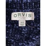 Orvis  Sweater Size M Blue Women's Soft Long Sleeve Crew Neck Comfortable Top Photo 5