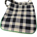 KAVU  Black Green Checkered Dot Rope Keepalong Crossbody Adjustable Bag Purse Photo 3