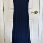 Lou & grey Navy Blue Sleeveless Maxi Length Jersey Knit Dress Size Small Casual Photo 3