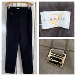 Lisette Black Pull On Pants Size 6 Stretch Comfort Waistband Office Church FLAWS Photo 12