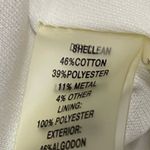 Guess COPY - NWT shimmery white sweetheart dress with back cutouts / size 10 Photo 12