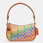 Coach  Rainbow Print Pride Purse Photo 0