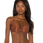 Beach Riot - Camilla Bikini Top In Brown Summer Beach Pool Photo 0