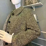 Mark Reed Fashion Women's Wool Coat Jacket White/Black Sz 18W Gray Photo 11