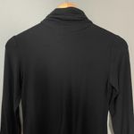 Alfani NWT Turtleneck Shirt Long Sleeve Black Knit Size Petite Small Women Rayon Photo 5