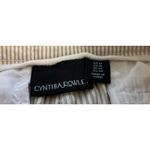 Cynthia Rowley  Tan & Cream Striped Women’s Shorts Size 10 Photo 2