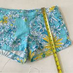 Lilly Pulitzer Adie Breakwater Blue Daisy Dance Allover Shorts Sz 4 Photo 5