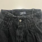 Abercrombie & Fitch A&F Mom Jeans Womens 26/2 Faded Black Distressed Jeans Photo 6