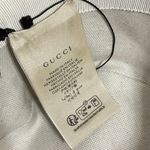 Gucci NWT Authentic Lavender Denim Monograms GG Leather Brim Jumbo Hat In Size M Photo 8