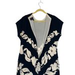 Linda Allard Ellen Tracy Floral Sheath Dress Cap Sleeve 100% Silk Classic Sz 12 Black Photo 5