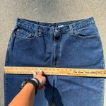 Levi's Vintage Y2K 550 Relaxed Fit Tapered Leg Blue Mom Jeans Ladies 18 W L Photo 9