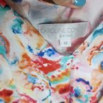 Caroline Constas Laurel Printed Sleeveless Mini Dress Red Size M Photo 3