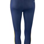 All Access x Bandier Women's Blue Striped Yoga Athletic Leggings Pants Size S Photo 3