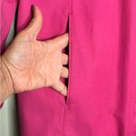 Jones New York Trench Coat in Dark Pink Size Medium Petite Photo 2