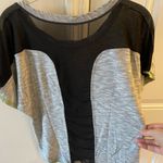 Trina Turk gray and black sheer top size XS Photo 7