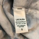 Lacausa  Lolo Henley Medium Weight Organic Cotton Jersey Unisex Fit Blue S Photo 7
