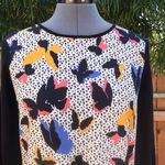 Oasis  Butterfly Knit Long Sleeve Dress Photo 4