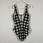 Kate Spade Bunny Tie Plaid One Piece Swimsuit Size Small Photo 3