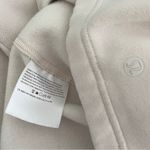 Lululemon Ivory ‘Braided Sleeve Pullover’ Sweatshirt in White Opal, Size 4 Photo 7