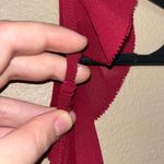 Cupcakes and Cashmere Women’s Burgundy Layered Flutter Sleeve tank top Photo 5