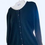 New York And Company  Black Button-Up Cardigan S Photo 0