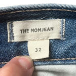 Madewell  The MomJean Gilford Wash Ripped Edition Mom Jeans Women‎ Size 32 Photo 10