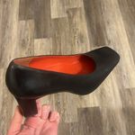 Rockport black red leather block heels square toe comfort dress shoes size 10 Photo 6