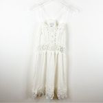 Saylor NWT Tayler Gauzey Crochet Lace Mini Dress S White Photo 1