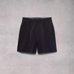 Rag and Bone Irina Wool Blend Tailored Shorts Black size 2 Photo 4