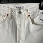 RE/DONE $295 NWT  70S STOVE PIPE WHITE DESTROY SZ 25 Photo 4