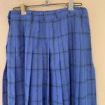 Pendleton Vintage Petite 100% Virgin Wool sz S pleated plaid skirt school girl Photo 2