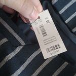 The Limited  Womens Blazer Striped Short Zip Front Office Career Size XL Photo 11