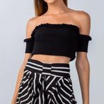 Boutique Mini, Black & White, Stripe Skirt Photo 1