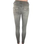 American Eagle  Outfitters Tan Super Stretch Button Fly Mid Rise Skinny Jegging 4 Photo 2