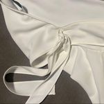 Amanda Uprichard  Cream Tiered Dress with Ties at the Shoulder Photo 2