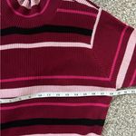 Eloquii  Essentials Striped Red Pink Sweater Midi Dress Stretch Comfy Winter Photo 8